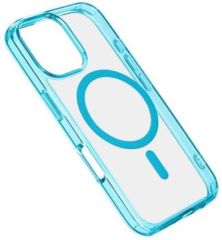 Cellular Line Iconic MAG MagSafe Case für Apple iPhone 16 Pro Max Light Blue (60968)