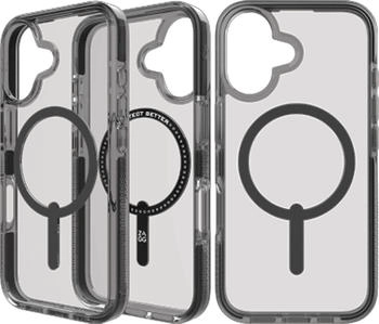ZAGG Santa Cruz Snap MagSafe iPhone 16 Case - Black (Apple iPhone 16) Smartphone Hülle Schwarz