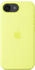 Apple Silikon Case (iPhone 16e) Neongelb