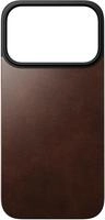 Nomad NM014407858, Nomad Magnetische Leder H&uuml;lle iPhone 17 Pro Rustikales Braun