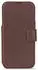 Decoded Leather Detachable Wallet iPhone 17 Pro Chocolate Brown