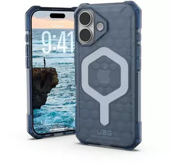 Urban Armor Gear Case Apple iPhone 17 Blau, Transparent 114542114151