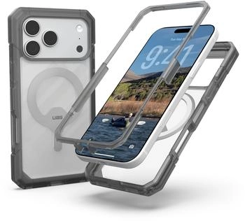 Urban Armor Gear Case Apple iPhone 17 Pro Max Grau, Transparent 114522114G31