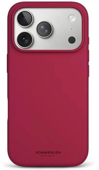 Vonmählen Soft Silicone Case iPhone 17 Pro Max Dark Red