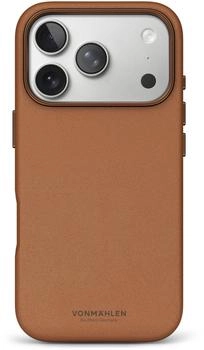 Vonmählen Vegan Leather Case iPhone 17 Pro Max Brown
