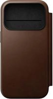 Nomad NM014186858, Nomad Modern Leather Folio iPhone 17 Pro Brown