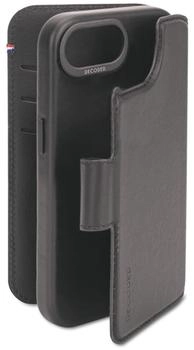 Decoded Leather Detachable Wallet iPhone 16e Black