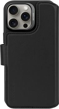 Decoded Leather Detachable Wallet iPhone 16 Pro Max Black