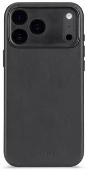 Decoded Leather Backcover iPhone 17 Pro Max Black