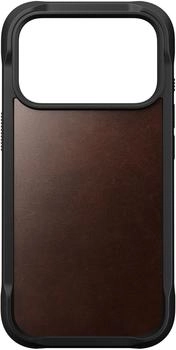Nomad Goods Rugged Leather Case iPhone 17 Pro Rustic Brown Horween