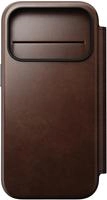 Nomad NM014155858, Nomad Modern Leather Folio iPhone 17 Pro Rustic Br. Horween