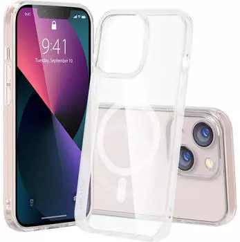 Nevox StyleShell SHOCKFlex transparent iPhone 16 Plus kompatibel mit MagSafe