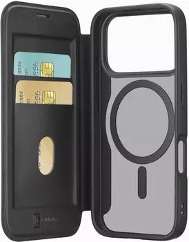 Cellular Line Daily Mag Bookcover Apple iPhone 17 Pro Max Schwarz