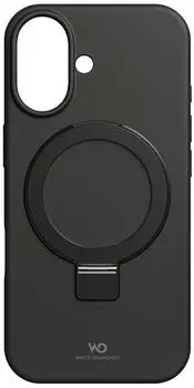 White Diamonds Mag Urban Stand Case Backcover Apple iPhone 17 Schwarz