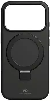 White Diamonds Mag Urban Stand Case Backcover Apple iPhone 17 Pro Schwarz