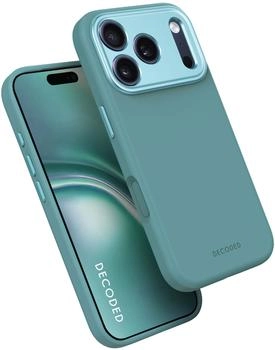 Decoded MagSafe H&uuml;lle iPhone 17 Pro Max Silikon extra-soft sto&szlig;fest T&uuml;rkisblau