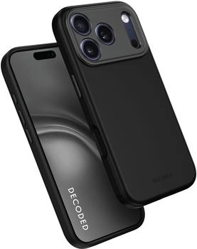 Decoded MagSafe H&uuml;lle iPhone 17 Pro Max Silikon extra-soft antimikrob Schwarz