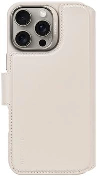 Decoded iPhone 16 Pro Max Folio MagSafe Hülle mit Kartenhalter und abnehmbarem Cover Gelbgrau