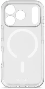 Decoded Hülle iPhone 17 Pro MagSafe DropTec Hybrid stoßfest stark Weiß