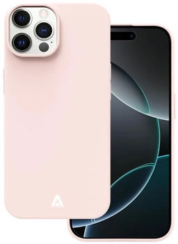 Alkaya iPhone 16 Pro Max Schutzhülle kompatibel mit Magsafe Handyhülle Silikonhülle Pink