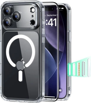 ESR Classic Hybrid Case & Tempered Glass iPhone 17 Pro Max