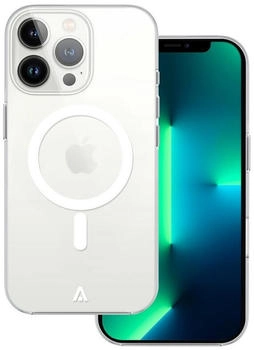Alkaya LUCID kompatibel mit MagSafe iPhone 13 Pro Max Schutzhülle Handyhülle Silikonhülle Transparent
