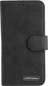Peter Jäckel COMMANDER BOOK CASE ELITE Black für Xiaomi Redmi Note 14 Pro+ 5G (21338) Handyhülle