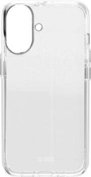 SBS Mobile Extrem widerstandsfähiges Cover für iPhone 16 mit D3O-Technologie Transparent