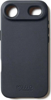 mujjo Full Leather Case iPhone Air Grey