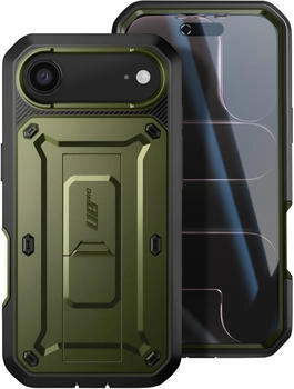 Supcase Unicorn Beetle Pro Hülle iPhone Air mit Kickstand stark Khakigrün