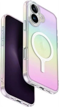 Uniq Iridescia Hülle Für Iphone 16 Plus Magclick Charging Holographic