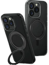 Uniq Swivix Hülle Für Iphone 16 Pro 360 Drehbarer Ständer Schwarz