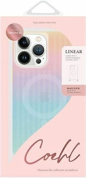 Uniq Coehl Linear Iphone 16 6.1 Handyhülle Mehrfarbig Mehrfarbig