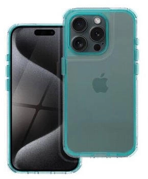 Cofi Matrix Clear Case Handyhülle kompatibel mit Samsung Galaxy A56 5G Mintgrün