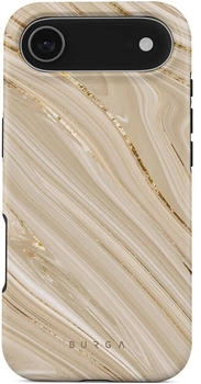 Burga Handyhülle für iPhone Air Full Glam Tough Magnetic Beige gemustert