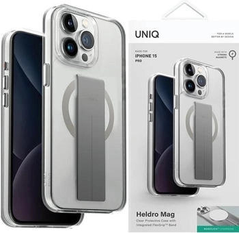 Uniq Heldro Mag Iphone 15 Pro Max 6.7 Handyhülle Durchsichtig Durchsichtig