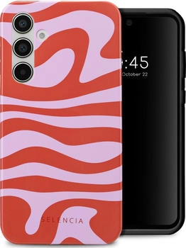 Selencia Samsung Galaxy A55 H&uuml;lle Kunststoff Hard Case/Backcover Bunt