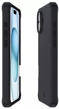 Mobilis Case (iPhone 16 Plus) Black