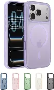 Belkin SheerForce Grip Case iPhone 17 Pro Lavendel