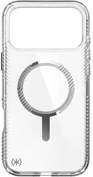 Speck Presidio Perfect Clear Grip Case iPhone 17 Pro Max Clear/Silver