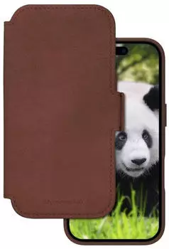 19twenty8 Lynge Leather Case iPhone 17 Brown