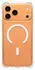 PanzerGlass CARE by PanzerGlass Samba Case Transparent m. Weiß MagSafe iPhone 17 Pro Max