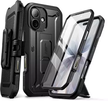 Supcase Unicorn Beetle Pro Case iPhone 17 Black