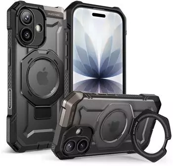Supcase Unicorn Beetle Grip Mag Case iPhone 17 Black
