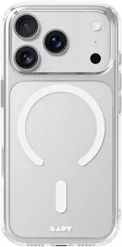 LAUT Crystal Fluro Case f&uuml;r iPhone 17 Pro Max Clear Light Grey iPhone 17 Pro Max Kunststoff