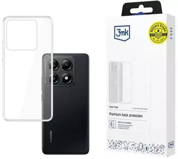 3mk Handyhülle für Xiaomi 14T Pro Clear Case Transparent