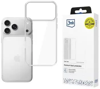 3mk Handyhülle für iPhone 17 Pro Max Clear Case Transparent