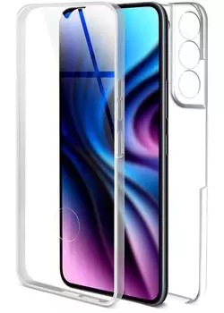 ONEFLOW Hülle Samsung Galaxy S22 Komplettschutz Transparent 6,06 Zoll Ultra Clear
