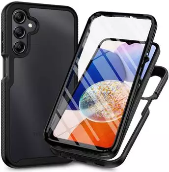 Betterfon 360 Grad Hülle mit eingebautem Displayschutz für Samsung Galaxy A16 5G Bumper