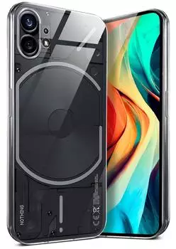 moex Handyhülle Aero Case Nothing Phone 1 Transparent Silikon